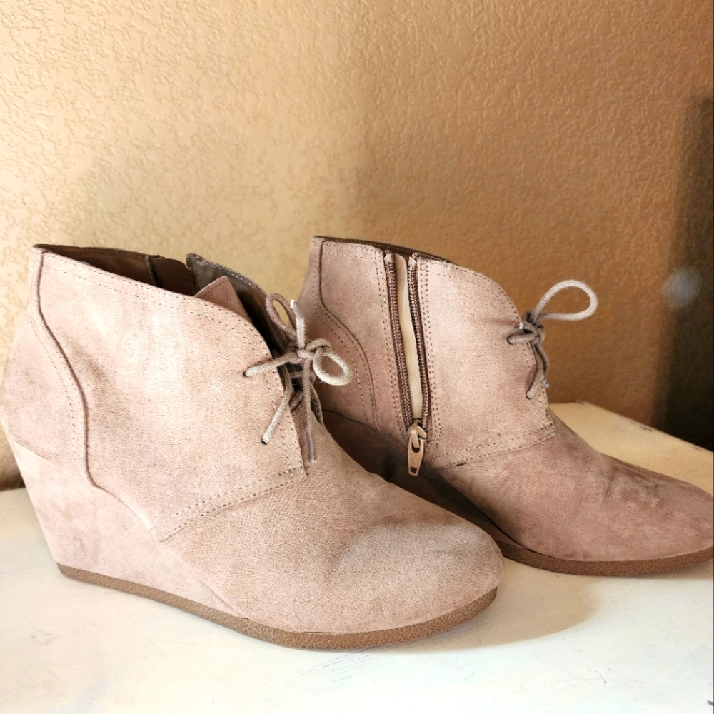Wedge Booties